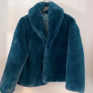 Fake fur, but so so soft and fun